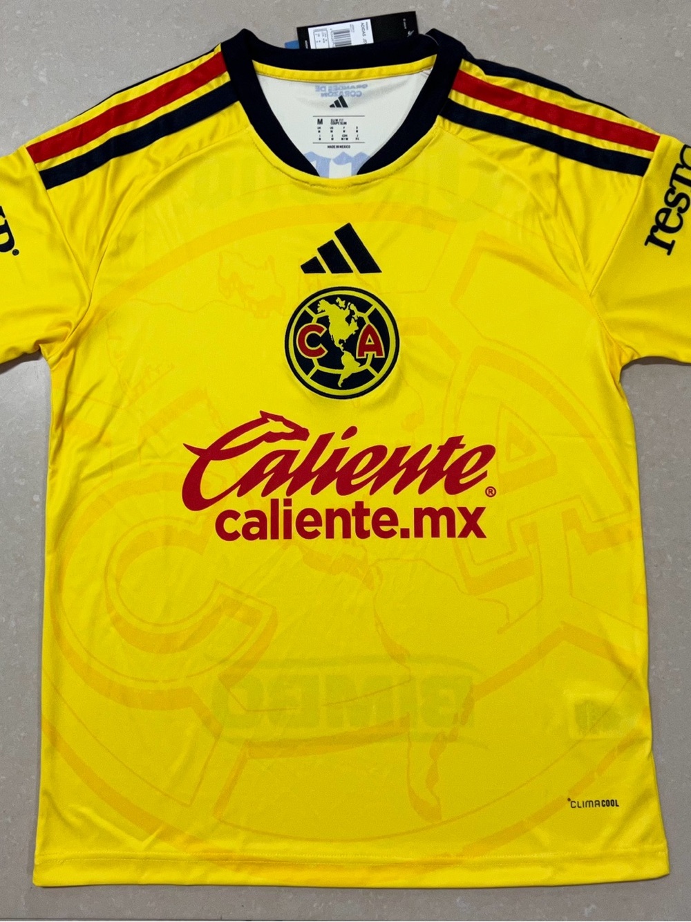 Adidas Men’s Club America home MX Soccer Jersey